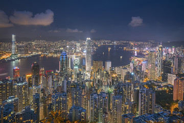 Obraz premium Hong Kong Skyline