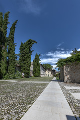 Cordovado e la piazza del Castello medioevale