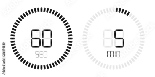 stopwatch second minute countdown