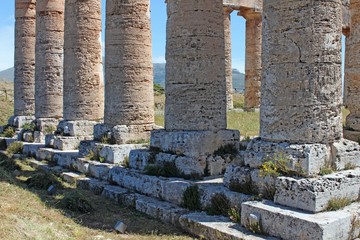 Sicile,  temple grec de Segeste