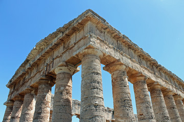 Sicile,  temple grec de Segeste