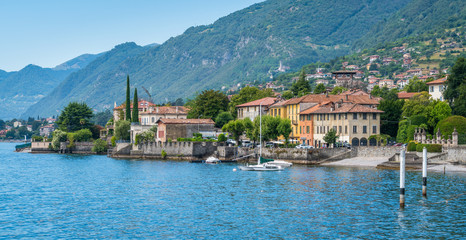 Fototapeta na wymiar Scenic view in Tremezzo, Lake Como, Lombardy, Italy.