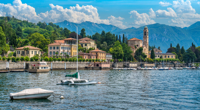 Scenic view in Tremezzo, Lake Como, Lombardy, Italy.