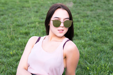 Fashion picture of fabulous girl