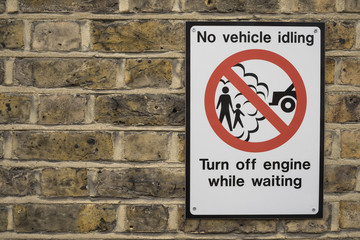 no vehicle idling