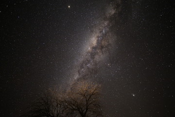 starry night sky