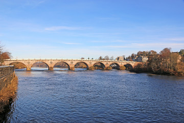 Fototapeta na wymiar Perth Bridge, Scotland