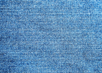 Close up blue jeans background and texture