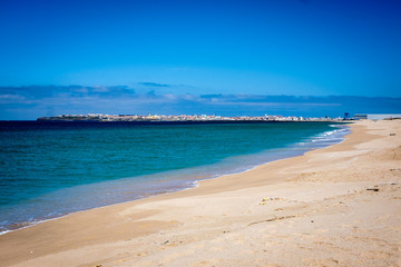 Beaches of Peniche, Algrave, Portugal.