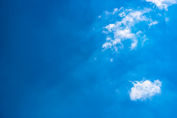 Fototapeta na wymiar abstract background blue cloudy sky