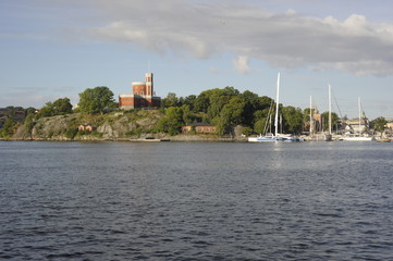 Fototapeta premium Sweden, Stockholm, the sea