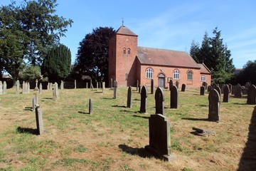 Naklejka premium St Edmund's Church, Seaton Ross, East Riding of Yorkshire.