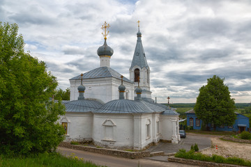 Fototapeta na wymiar Old church in the town of Kasimov, Russia