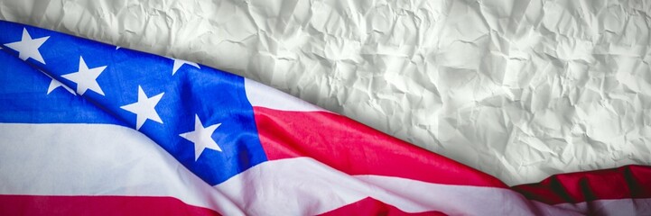 Composite image of us flag