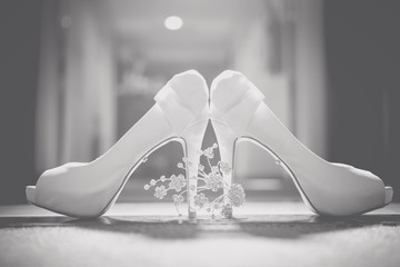 lindo sapato de noiva
