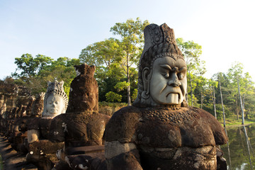 Angkor Thom South Gate, Temples of Angkor, Cambodia