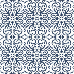 Ikat Ogee Background