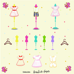 nubes de colores alegres