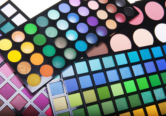 make-up collection close up