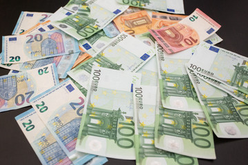 Obraz na płótnie Canvas euro savings