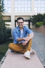 Fototapeta premium Man portrait