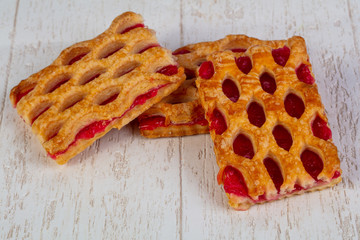 Delicious puff pastry