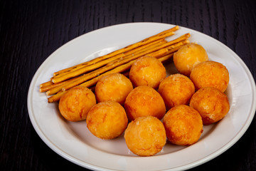 Delicious cheese balls