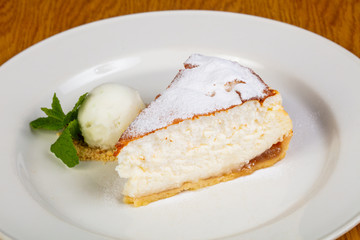 Sweet tasty cheesecake