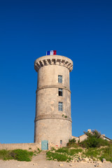 Fototapeta na wymiar Ile de Ré - old museum tower