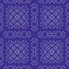 Traditionally, native looking seamless pattern