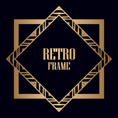 Art Deco Frame