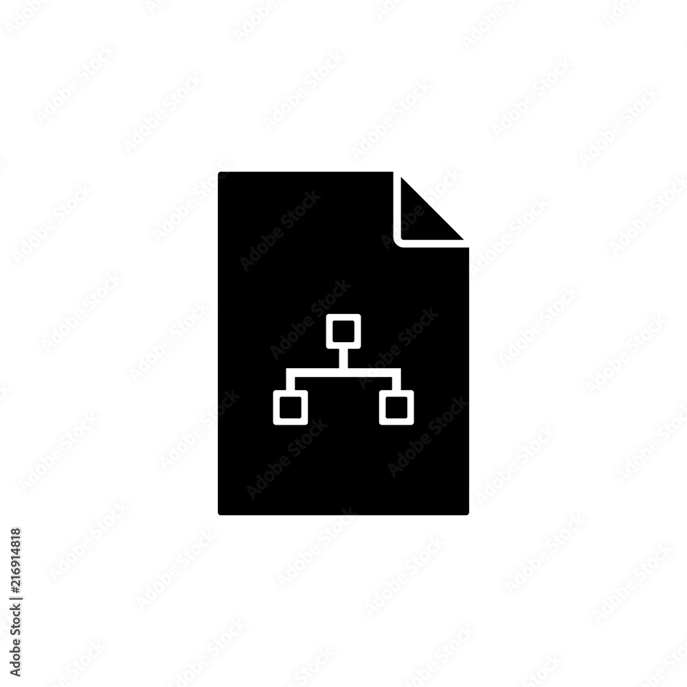 Poster structure on document icon. element of document icon. premium quality graphic design icon. signs and