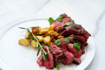 Roast Beef with Liquid Smoke Marinate