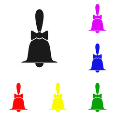 Elements of Bell in multi colored icons. Premium quality graphic design icon. Simple icon for websites, web design, mobile app, info graphics