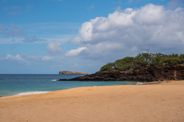 Island beach scenery