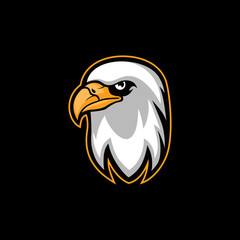 Falcon Eagle vector illustration esport mascot logo