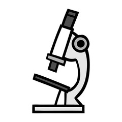 Cartoon Microscope Illustration