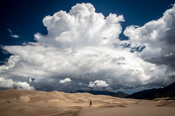 Monster Cloud above Great Sand Dunes National Park