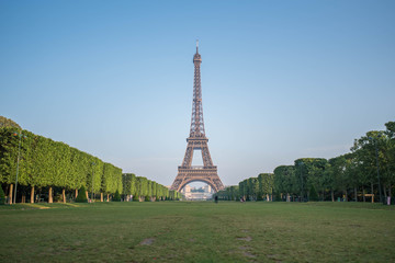 Eiffel Tower from Champ de Mars