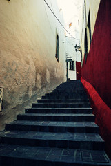 Callejon en Guanajuato Mexico