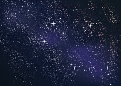 starry sky　Beautiful space background/ai.cs2