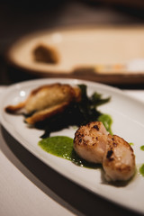 Nicely Plated Scallops