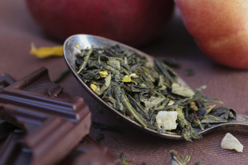 Tea and chocolate