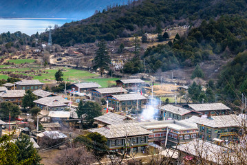 A village on the plateau