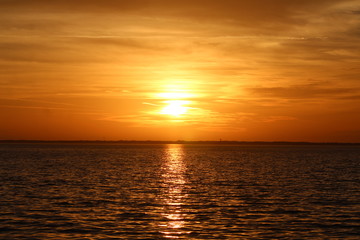 Sunset on the Lake