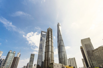 Fototapeta na wymiar Urban scenery in Shanghai, China