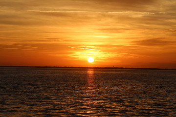 Sunset on the Lake