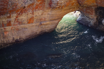Ocean Rock Arch on the Oregon Coast