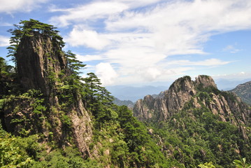 Naklejka premium The Yellow Mountain