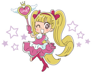 魔法少女のイラスト